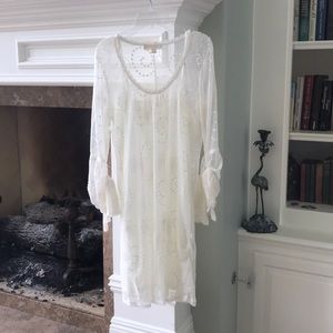 White Lace Lovestitch Dress with slip
